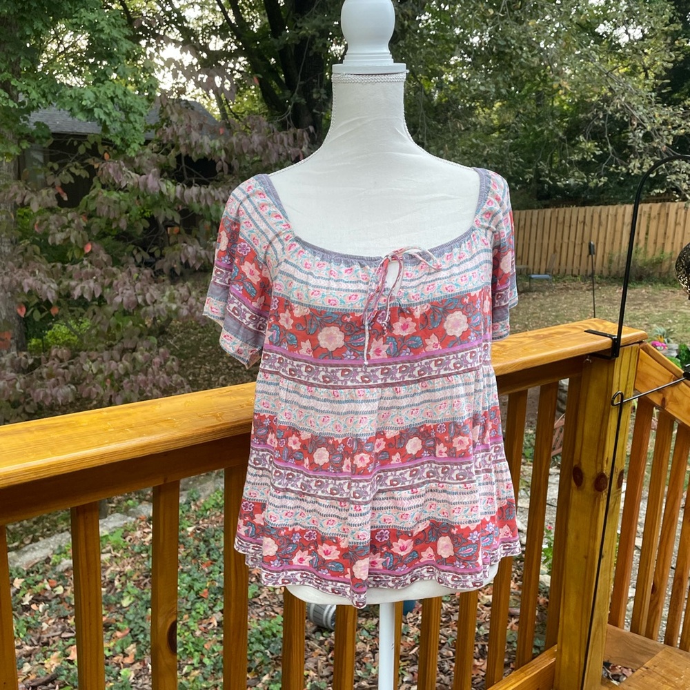 Peasant or off the shoulder top